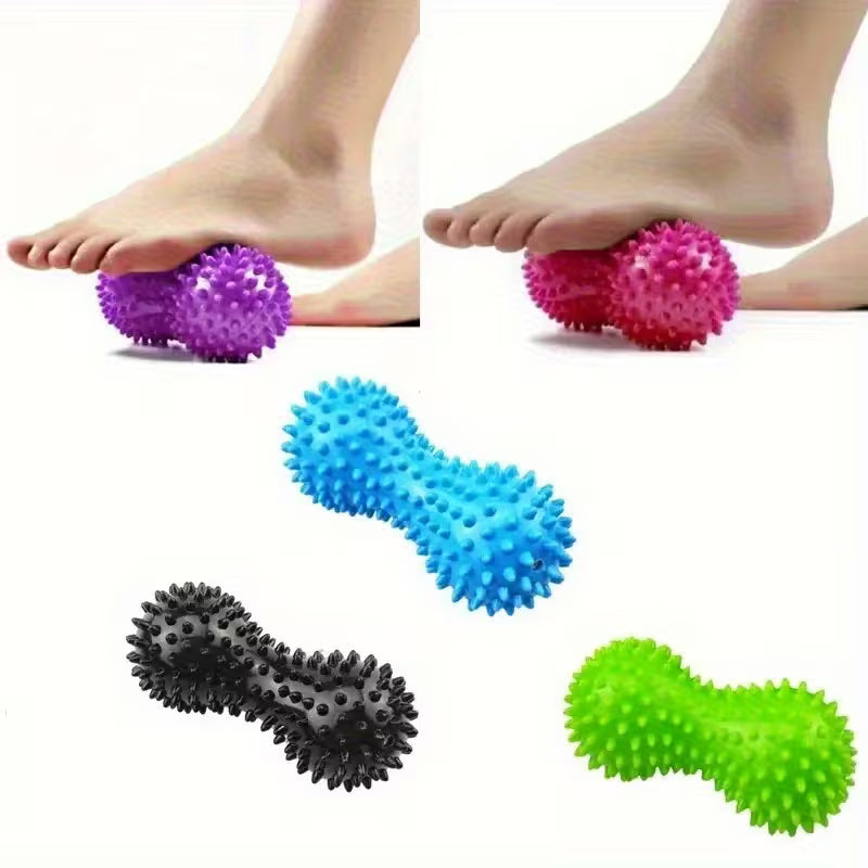 Peanut-Shaped Yoga Massage Ball for Deep Tissue Massage, Muscle Relaxation of Shoulders, Neck, And Back, Muscle, Neck Tension, Essential Yoga Ball Fitness