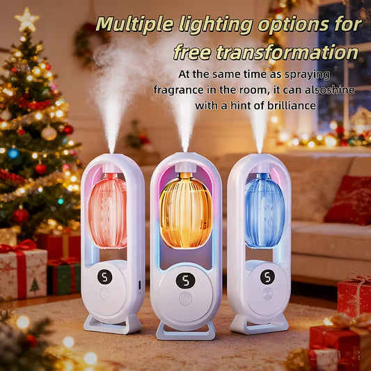 Four Bottles Of Essential Oil For Al AromaDiffuser, 2026 Edition, 5-Level TimedAutomatic Spraying Function, 1 Bottle/3-Bottle Set Includes Device, Refill EssentialOil, Five Fragrances, Star-Rated Aroma, Teacher Appreciation, Mother'S Day Gifts.