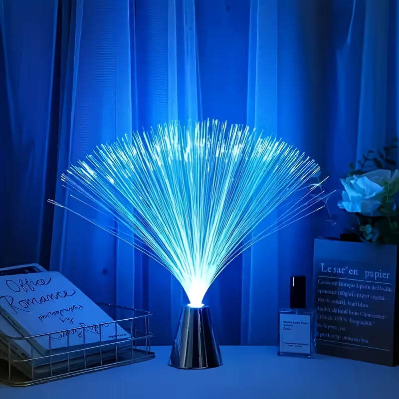 1pc Multicolor Gradient Starlight 14LED Light, Automatic Color Change with 7 Modes, Festival Decorative Ambient Light with Switch Control, Independent Plastic Base, Dreamy Decorative Lighting, Suitable for Various Atmospheric Decorations, Birthday