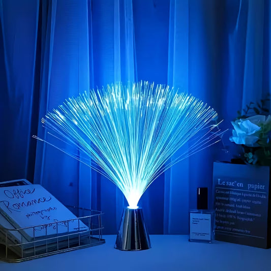 1pc Multicolor Gradient Starlight 14LED Light, Automatic Color Change with 7 Modes, Festival Decorative Ambient Light with Switch Control, Independent Plastic Base, Dreamy Decorative Lighting, Suitable for Various Atmospheric Decorations, Birthday