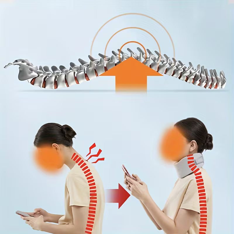Neck Support to Prevent Forward Head Posture, Suitable for Both Men And Women, Provides Support for The Neck, Ideal for Office And Home Use, Protects The Neck And Cervical Spine.