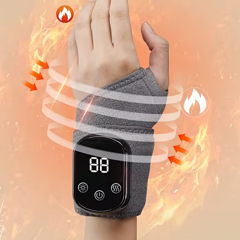 Wrist massager, vibration massager, with function, easy to carry, rechargeable, is the best gift for parents.