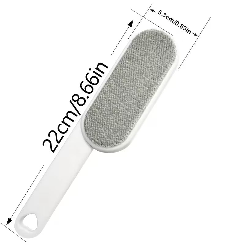 A Lint Brush + 1 Crevice Cleaning Brush, Reusable Manual Electrostatic Lint Remover, Effectively Removes Cat and Dog Hair. Suitable for Clothing, Sofas, Carpets, Furniture, and Bedding Cleaning Tools. A Practical Home Gift