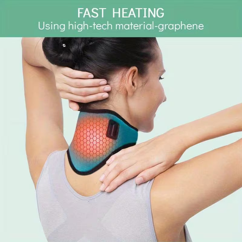 Electric Heating Neck Brace Cervical Vertebra Neck Strap Neck Structment
