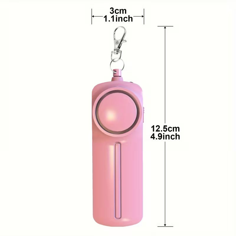 1pc 130DB Safety Sound Personal Alarm, Personal Safety Alarm Keychain, Personal Alarm for Women Men Elderly Emergency Safety Alarm