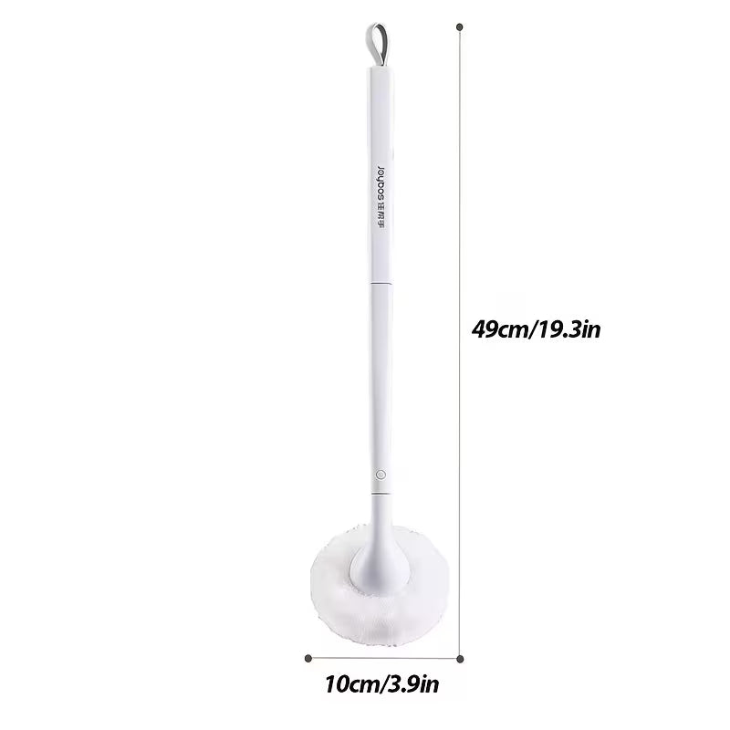 JOYBOS Multi-Purpose Bathtub Cleaning Brush with Long Handle Soft Bristles Shower Tile Scrub Brush Wall Mounted Storage Bathroom Floor Tub Deep Cleaning Brush Bathroom Cleaning Tool 2026 New