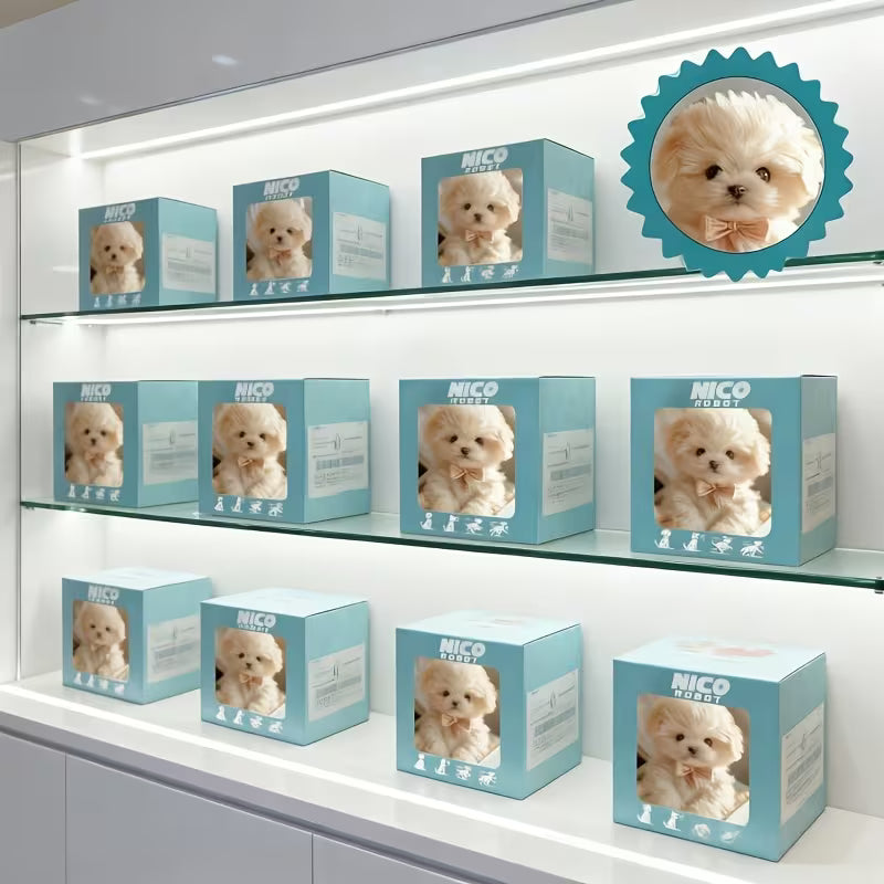 The New Simulation Machine Dog Puppy Interacts Like a Real Electronic Dog And Is Suitable for Children to Play With. Interactive Toys That Can Walk And Make Sounds. The Special Edition Comes with a Drawstring And a Cute Bow Tie. Ideal Birthday Gift