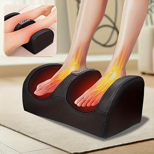 Foot Massager with Heat Function, Suitable for Legs, Feet, And Arms, Providing Deep Kneading And Compression - Perfect for Home Or Office Use.Black Friday Discount Promotion, An Ideal Valentine's Day And Gift for Birthday, Christmas Or Festival