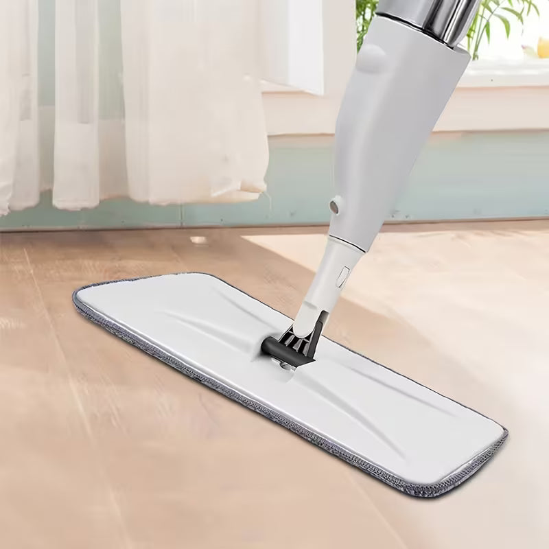 Multi-Functional Microfiber Spray Mop Featuring Washable Pads - Perfect for Both Wet And Dry Cleaning on Hardwood, Laminate, Tile, And Ceramic Surfaces - Great for Use in Kitchens, Bathrooms, And Living Rooms, Equipped with an Extended Handle And Mo